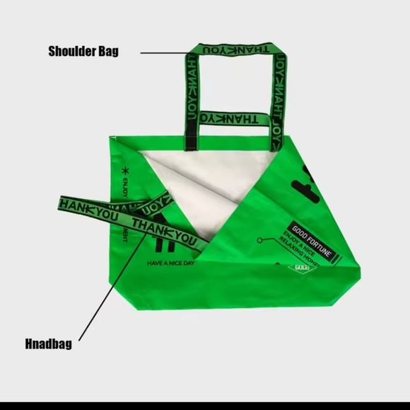 Waterproof Reusable Tote Bag - Picture 2 of 7